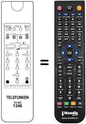 Replacement remote control 925TX1572