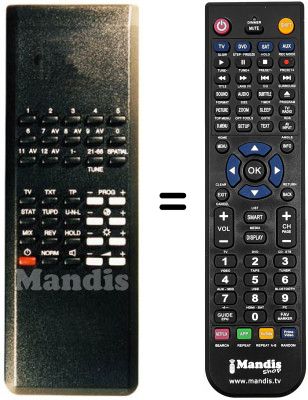 Replacement remote control A516040