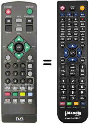 Mando a distancia equivalente DYON FALCON