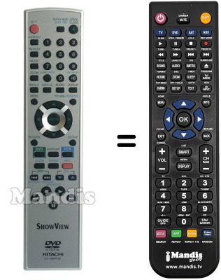 Replacement remote control DV-RM PF2E Replacement remote control DV-RM PF2E