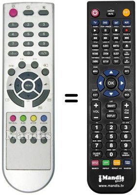 Replacement remote control BLOOM BL 20 LTL
