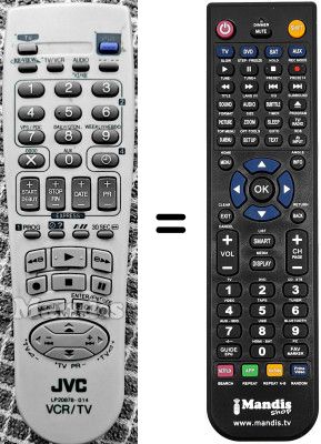 Mando a distancia equivalente LP 20878-014