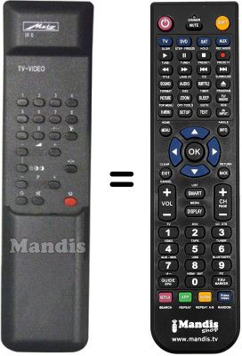 Mando a distancia equivalente Metz 6262