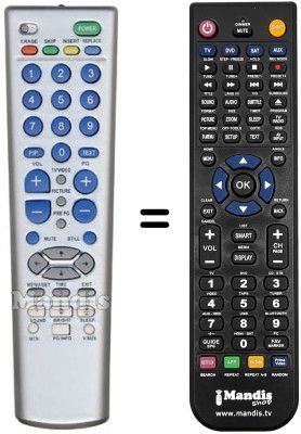 Replacement remote control Neovia NEO PL-42ET020