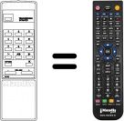 Mando a distancia equivalente RC-90