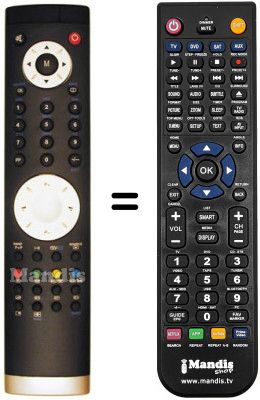 Comandament a distància equivalent RC 1063