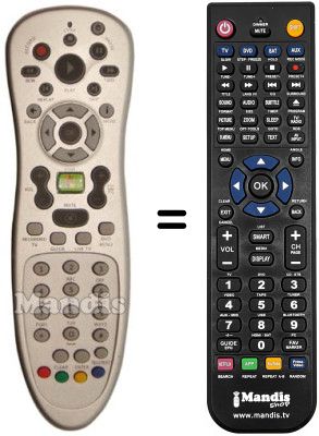 Replacement remote control BOW.IT MEDIACENTER