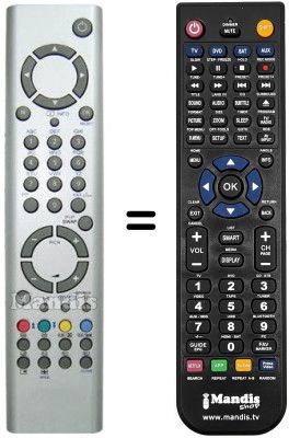 Replacement remote control Goodmans LD 4260 HDFVT