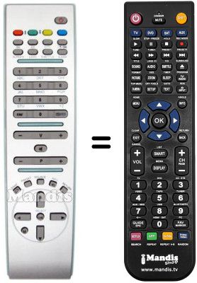 Replacement remote control RC 1805