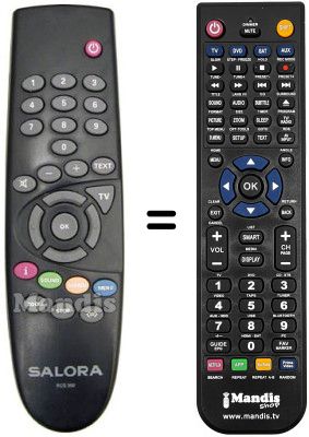 Mando a distancia equivalente RCS 300