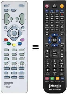 Mando a distancia equivalente Pathé Marconi DTI 551