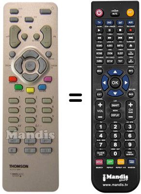 Comandament a distància equivalent Nogamatic 15 LCDM 03 B