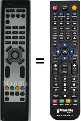 Replacement remote control Acer AT 1935