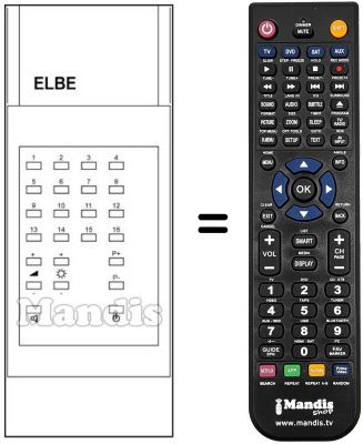 Replacement remote control S 71 MD