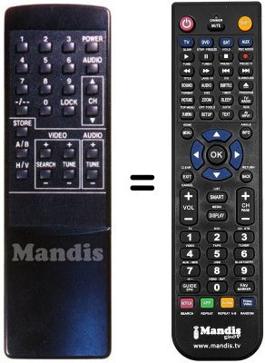 Comandament a distància equivalent SR 022