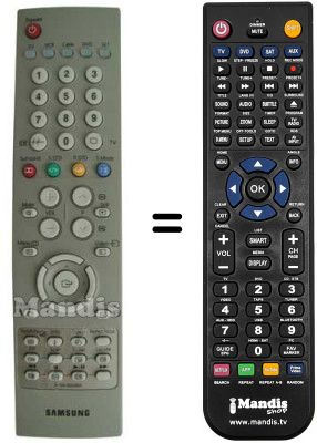 Replacement remote control BP 59-00008A Replacement remote control BP 59-00008A