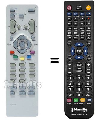 Mando a distancia equivalente Thomson 32 WM 402