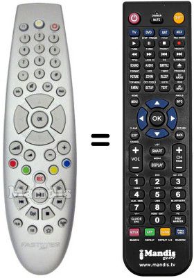 Comandament a distància equivalent URC17010-01R00