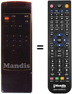 Replacement remote control NTC STR-105