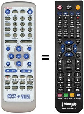 Replacement remote control Sliding SL-COMBO1000