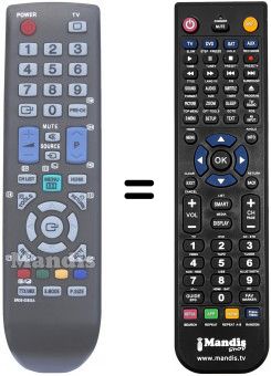 Comandament a distància equivalent Samsung BN59-00888A