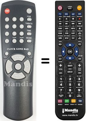 Mando a distancia equivalente Fringe Sport FS002