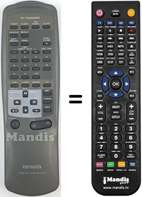 Comandament a distància equivalent RC-TN 520 EXEE