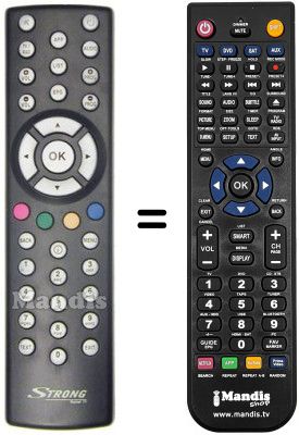 Mando a distancia equivalente REMCON823