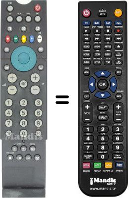 Comandament a distància equivalent RC2001 / 01B