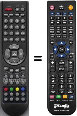 Comandament a dist&agrave;ncia equivalent RC-C3-01