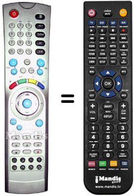 Mando a distancia equivalente REMCON659