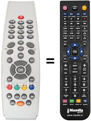 Mando a distancia equivalente REMCON533