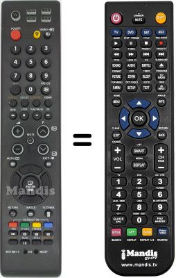 Mando a distancia equivalente Samsung PS42C96HDXXEU Mando a distancia equivalente Samsung PS42C96HDXXEU