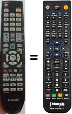 Replacement remote control Samsung BN59-00681A