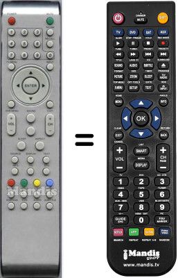 Mando a distancia equivalente Belson BSV1989