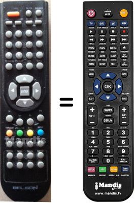 Mando a distancia equivalente Belson BSV-2082