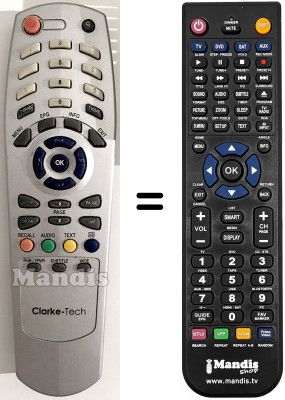 Mando a distancia equivalente REMCON755