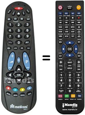 Mando a distancia equivalente REMCON1226