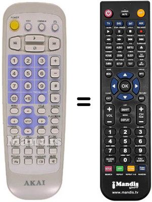 Mando a distancia equivalente REMCON1243