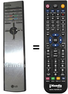 Mando a distancia equivalente LG 6710V00084U Mando a distancia equivalente LG 6710V00084U