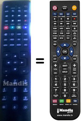 Replacement remote control Medion P17103