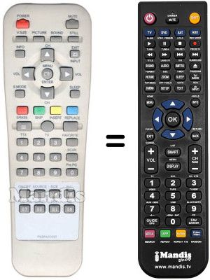 Mando a distancia equivalente Daewoo PDP42NESI-T1