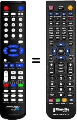 Comandament a distància equivalent PEEKTON PEEKBOX3