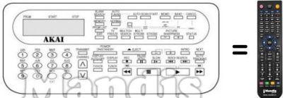 Comandament a distància equivalent RC-V966A