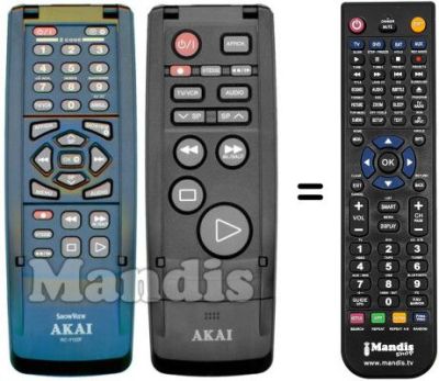 Comandament a distància equivalent RC-Y122F