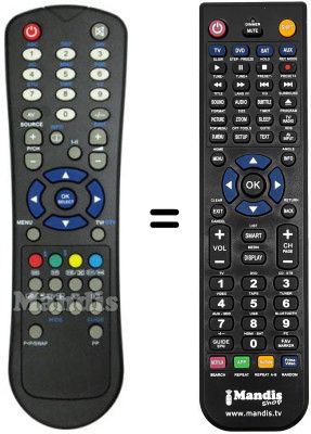 Comandament a distància equivalent RC1059