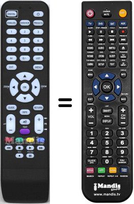 Replacement remote control Tcl 26A12H