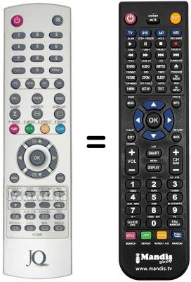 Comandament a distància equivalent JQ LTCUB4201