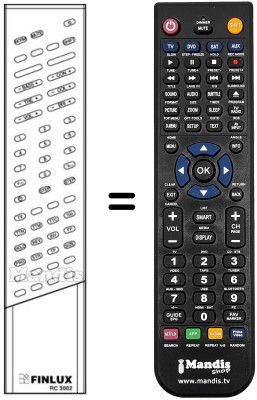 Comandament a distància equivalent RC3002