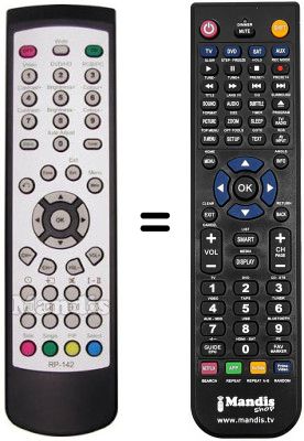 Replacement remote control Nec PX-TUAN01 Replacement remote control Nec PX-TUAN01